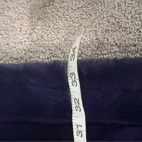 NWT Rachel Zoe Blue faux fur - Picture 14 of 14